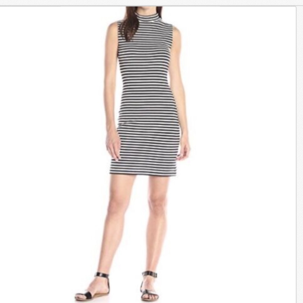 French Connection Striped Sleeveless Dress NWT - Picture 1 of 4